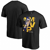 Men's Golden State Warriors Kevin Durant Iguodala Black 2017 NBA MVP T-Shirt FengYun,baseball caps,new era cap wholesale,wholesale hats